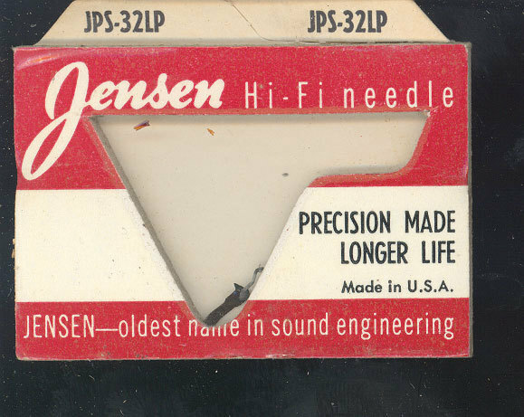 Jensen JPS-32LP Shure A-55MG needle – 33 45 rpm Sapphire