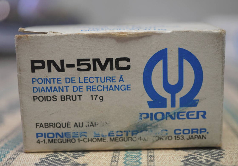 PIONEER PN-5MC REPLACEMENT DIAMOND STYLUS MC Type 0.5mil Conical Stylus 3.3g