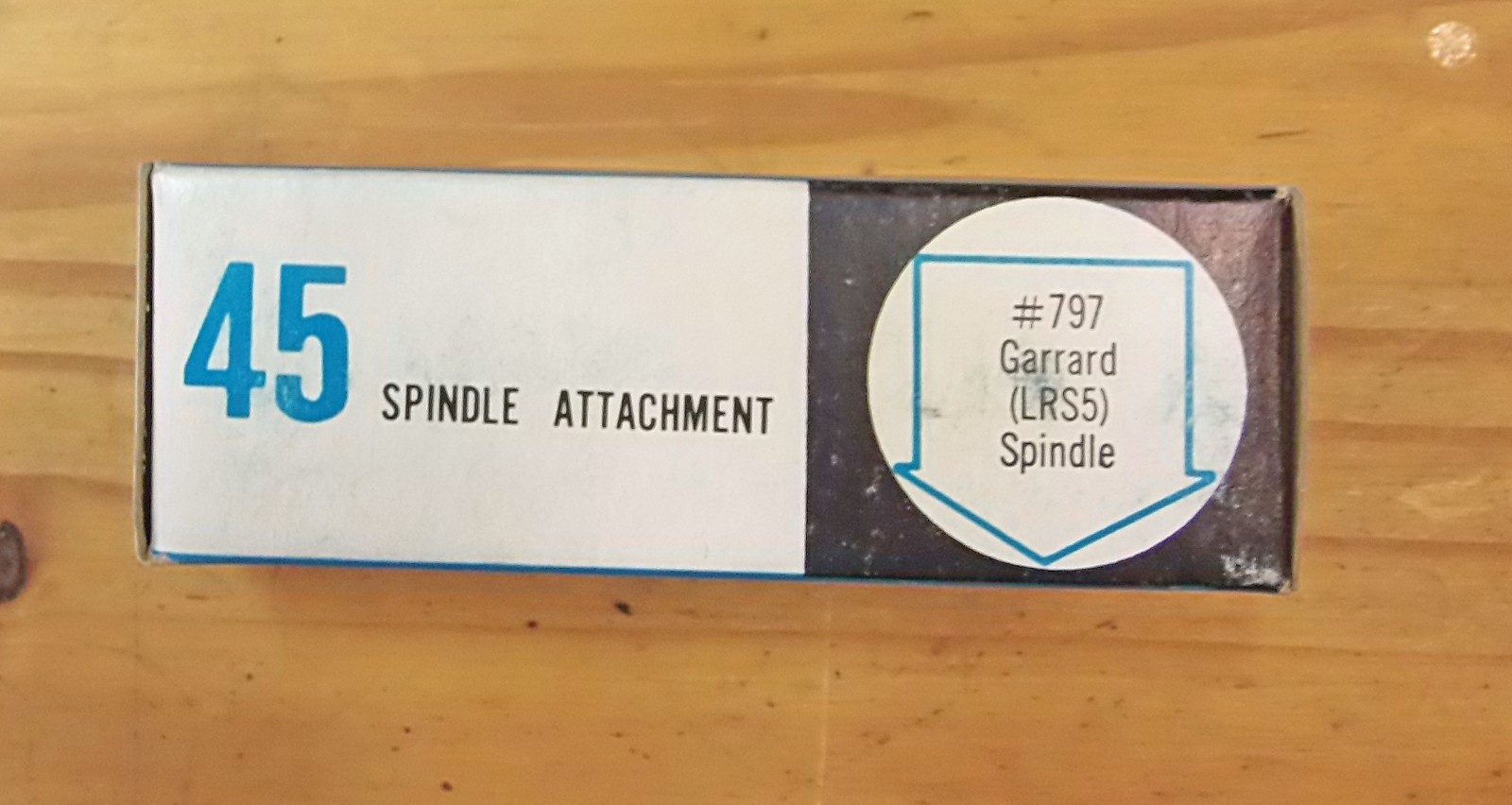 45 RPM RECORD CHANGER SPINDLE ATTACHMENT 4 GARRARD AT5 AT5LM AT6 AT60 AUTOSLIM