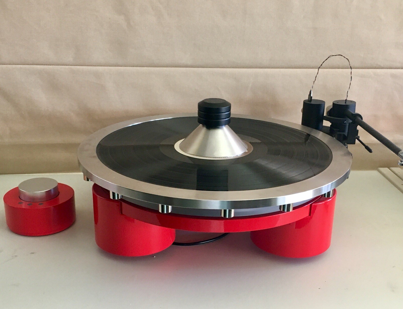 Turntable Periphery Stabilizing Outer Ring Clamp SS-2 for Basis VPI REGA Project