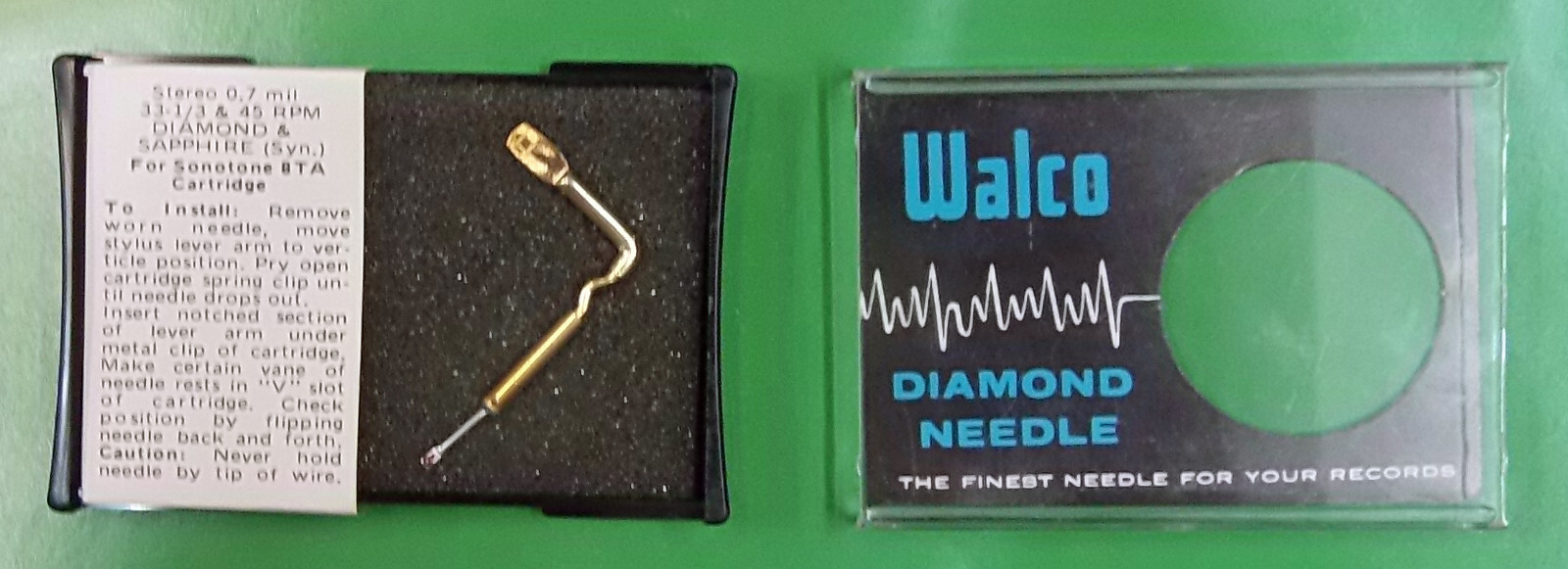 WALCO 804-DS73 for SONOTONE N8 N-8TA for 8T 8T4 N676-sd NEEDLE STYLUS 78 RPM