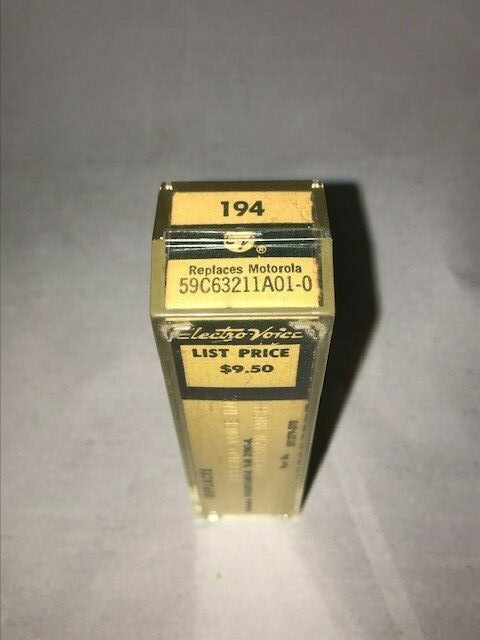 EV Electro Voice 194 Cartridge Motorola 59C63211A01-0 V-M 31961-A NOS