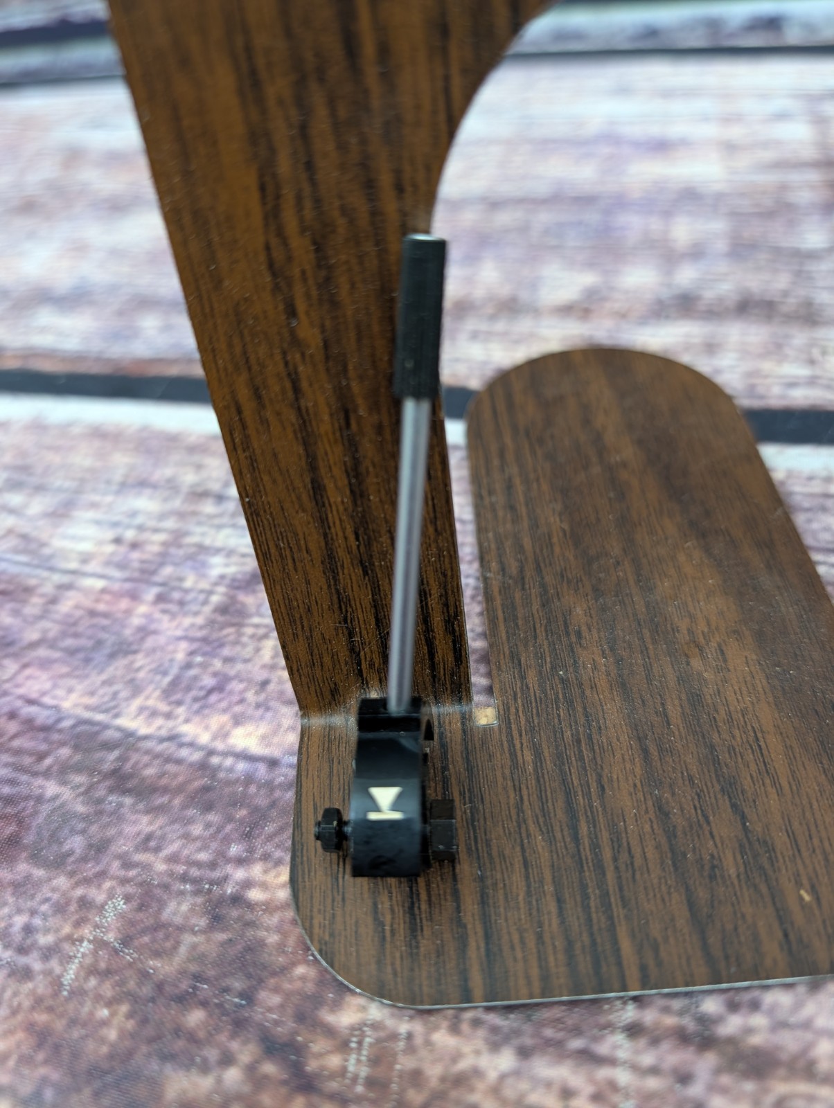 OEM Tone Arm Lift Lever w/ Bolt from Elac Miracord 46 Turntable