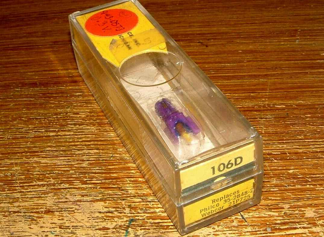 EV 106DS POWER POINT Phono Cartridge / Diamond Needle, EV101D 943-DS73, TESTED !