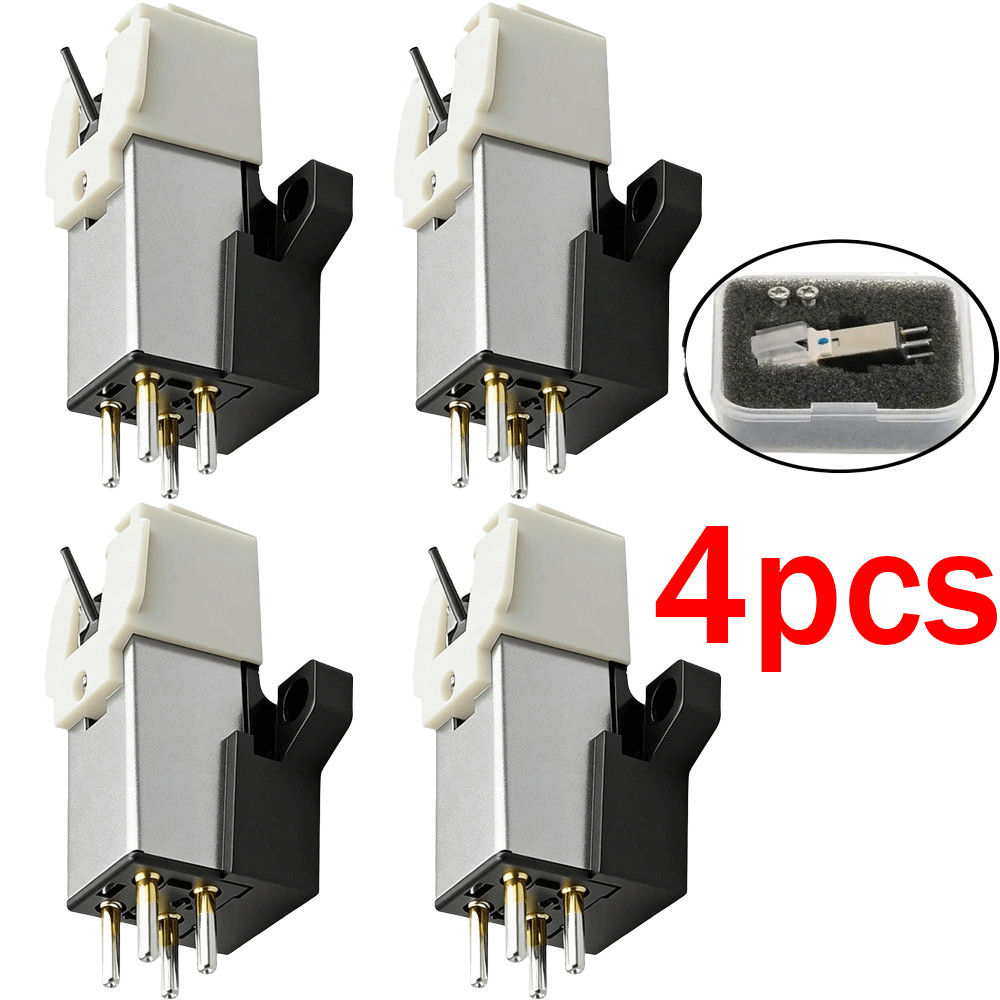 4PCS At3600L replacement Magnetic Cartridge with needle for Turntables New