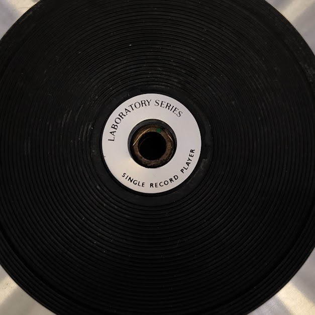 Garrard SP 25 MK II Turntable Platter And Rubber Mat – Working