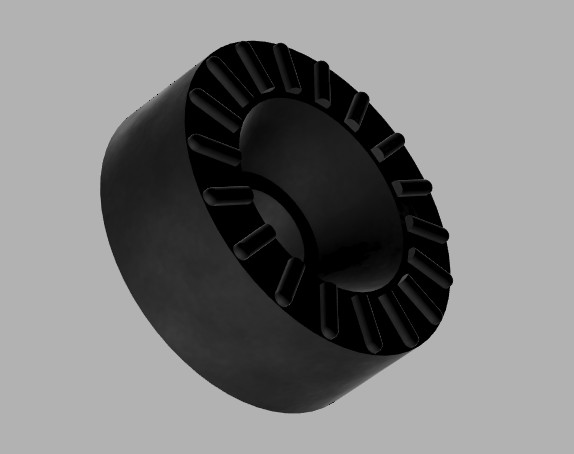 Turntable feet 4pcs rubber