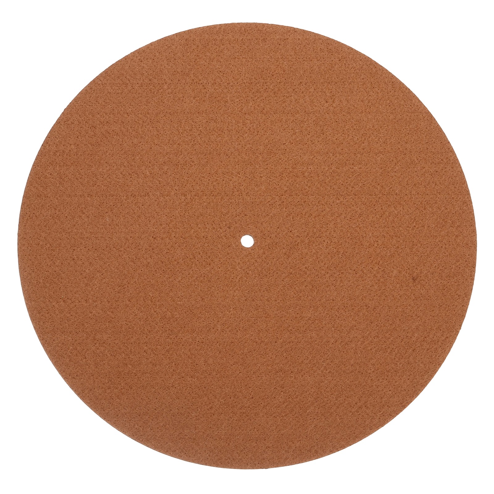 Record Player Mat, 12 Inch Turntable Mat 3mm Felt Turntable Pad, Brown