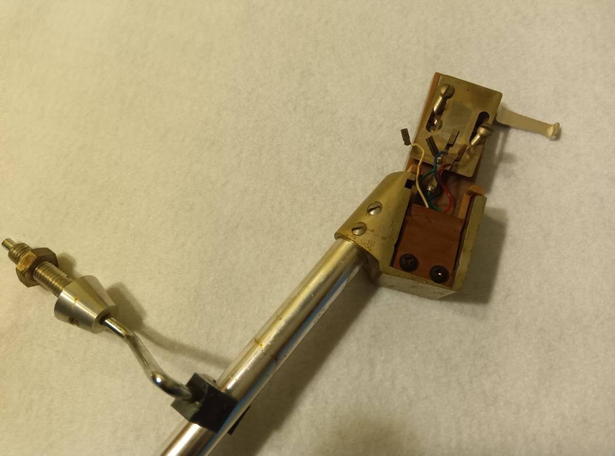 Grace G-340 Dynamic Balanced Straight Pipe Tonearm Armrest Used 12 Inch
