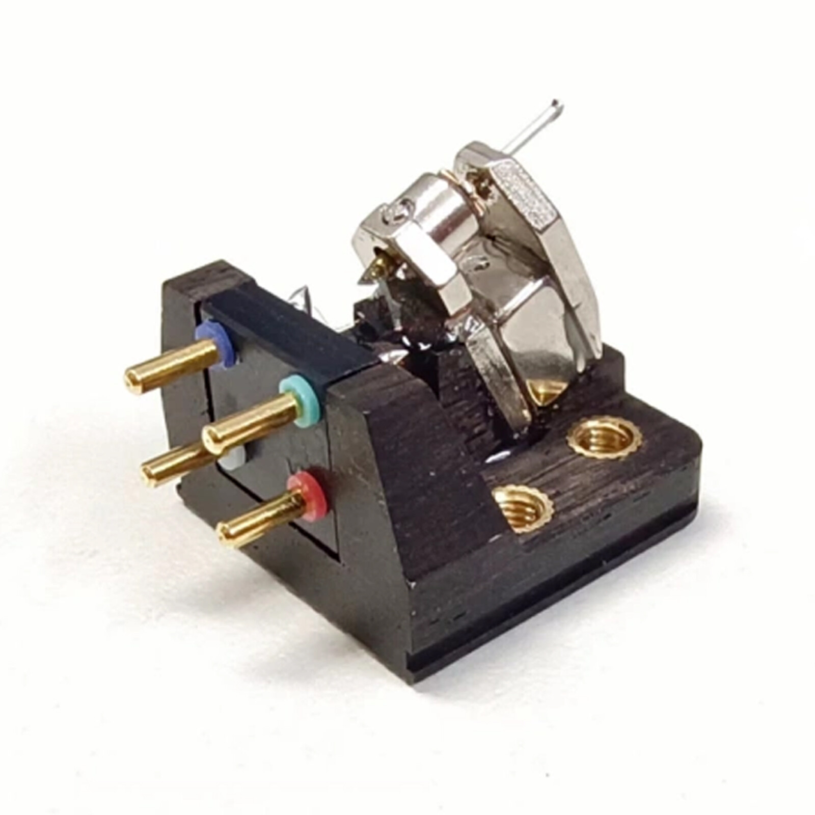 Moving Coil MC Cartridge super elliptical diamond stylus solid wood hand made