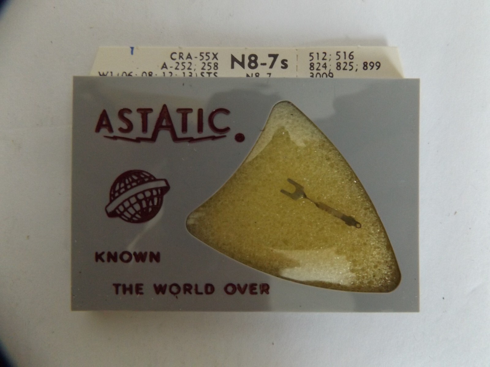 Astatic N8-7 Stylus Stereo 0.7mil Sapphire NOS