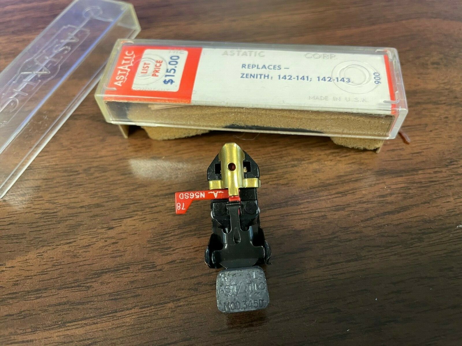 Vintage NOS Astatic Turntable Record Player Replacement Cartridge /Needle # 345D