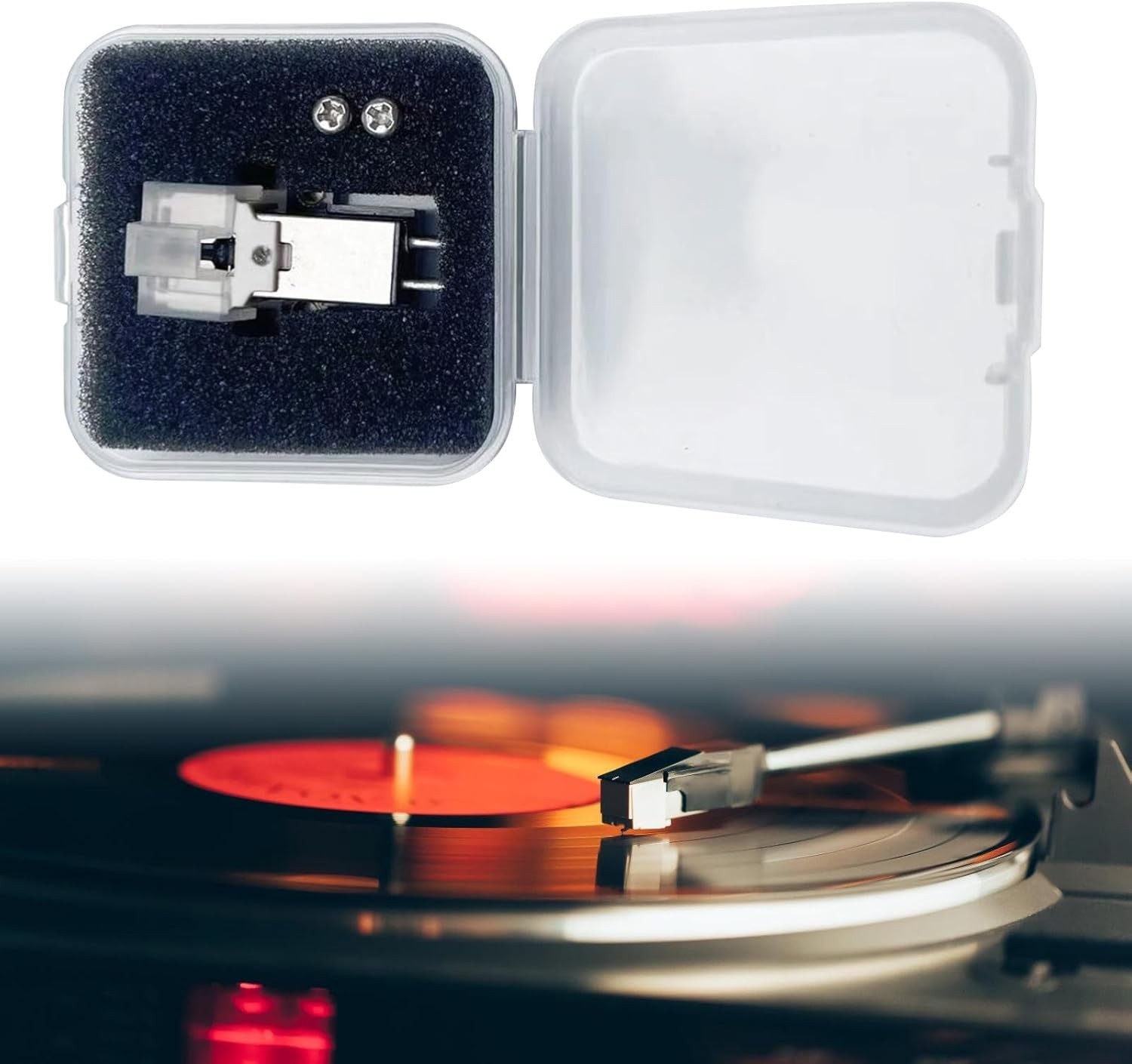 Turntable Stylus Holder Case 5/10 Pcs for AT3600L with Scratch Protection