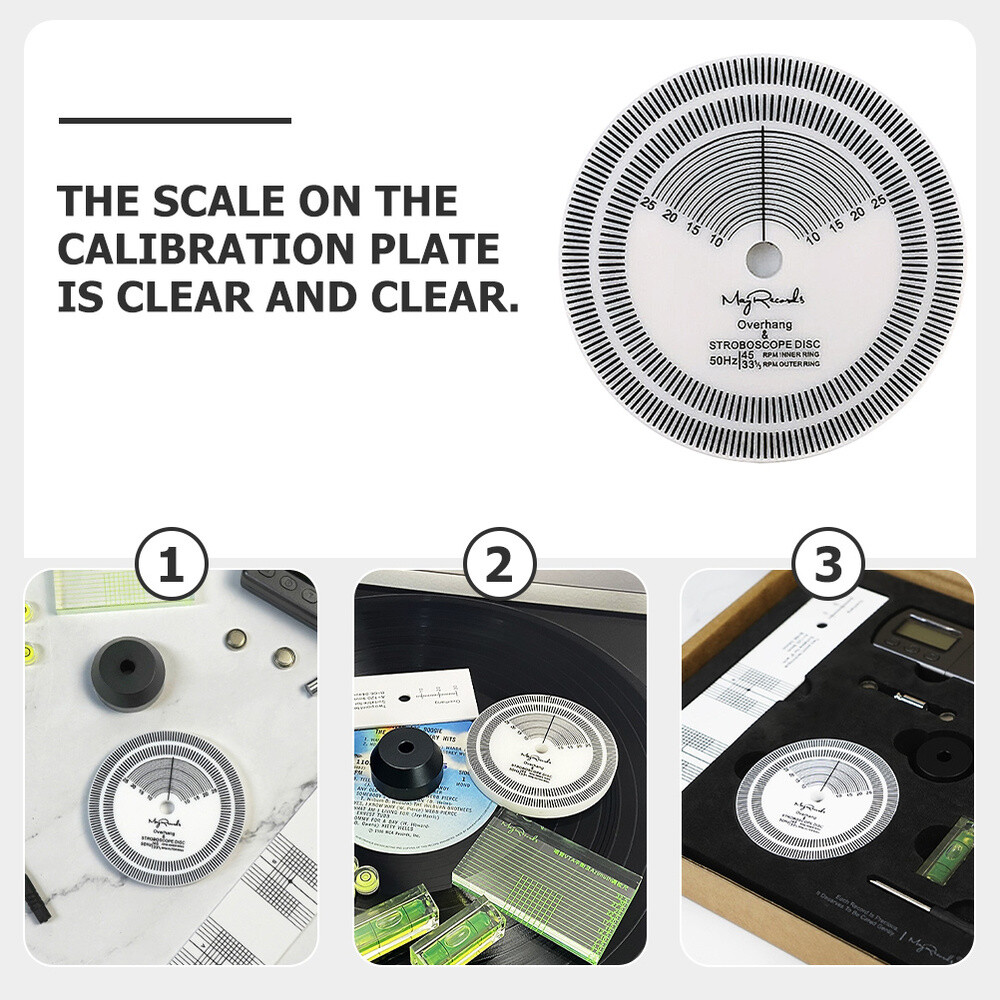 Stroboscope Disc Calibration Tool Stroboscope Disc Vinyl Record Stroboscope Disc