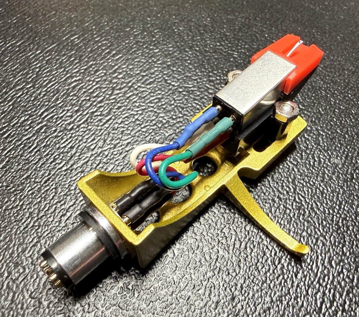 NEW SME HEADSHELL KIT for TECHNICS & MORE! GREEN & GOLD + BONUS STYLUS & MORE!!