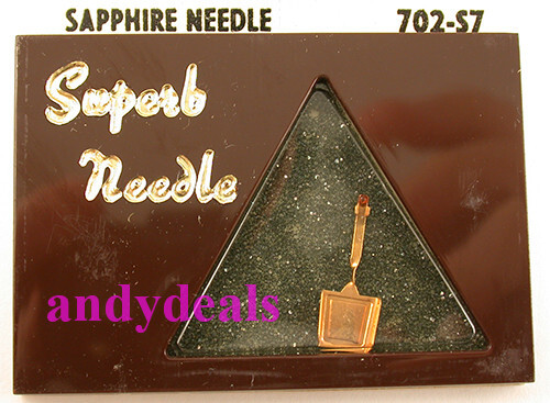 TURNTABLE STYLUS NEEDLE Superb 702-S7 for Ronette DC04 122 222 702-S7 *