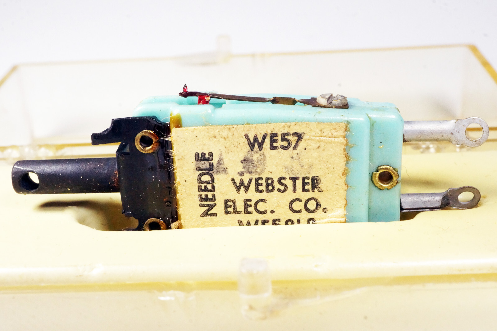 NOS Tested Webster Electric A103 Cartridge & Needle for Ronette TO2840V Mono