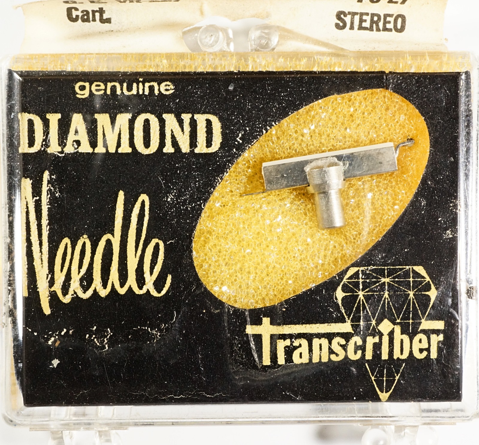 NOS Transcriber PS-27 Diamond Needle General Electric VR222 VR227 33⅓ & 45 rpm