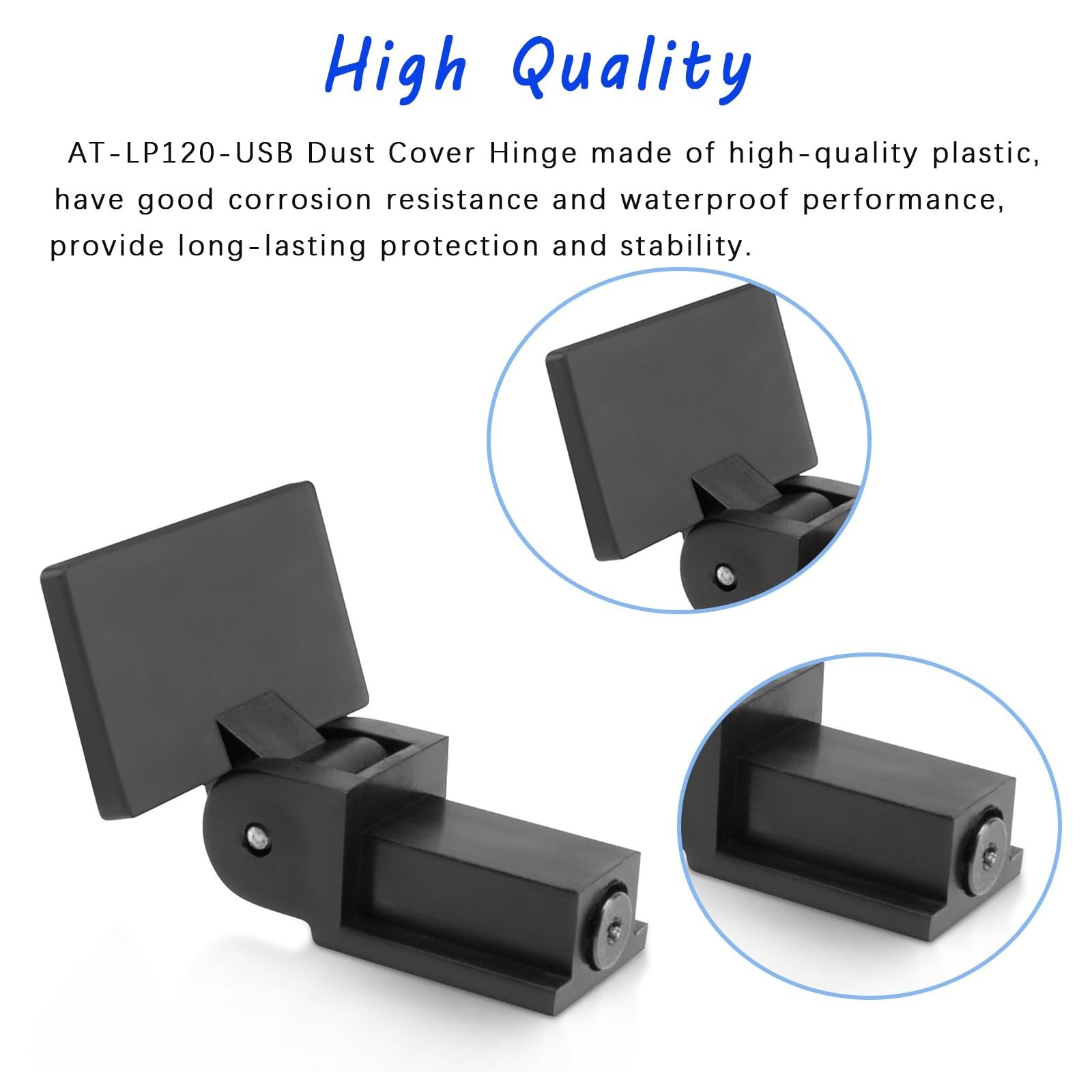 Turntable Dust Cover Hinge for AT-PL120, AT-LP60X, AT-LP5, AT-LP120-USB – 1 PC