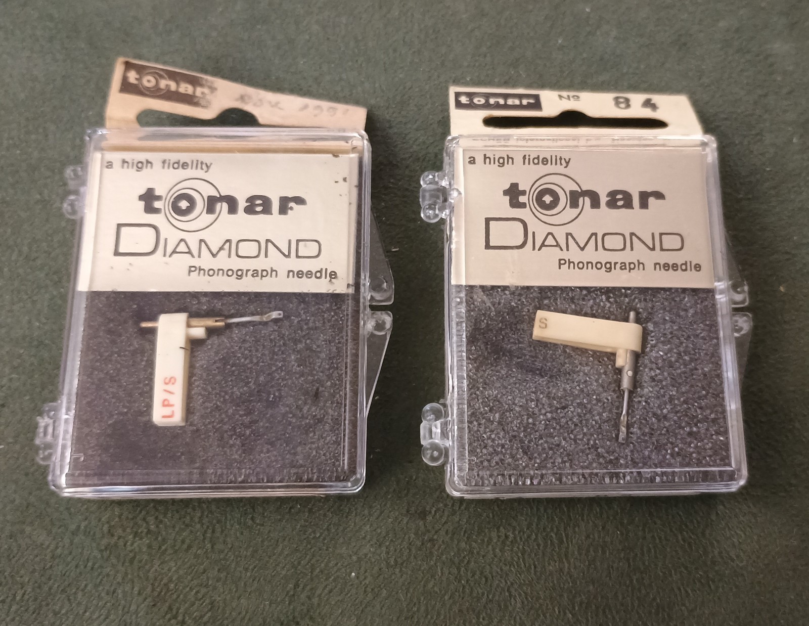 Perpetuum Ebner PE186 Tips, Elac Snm106, NOS, Lot of Two