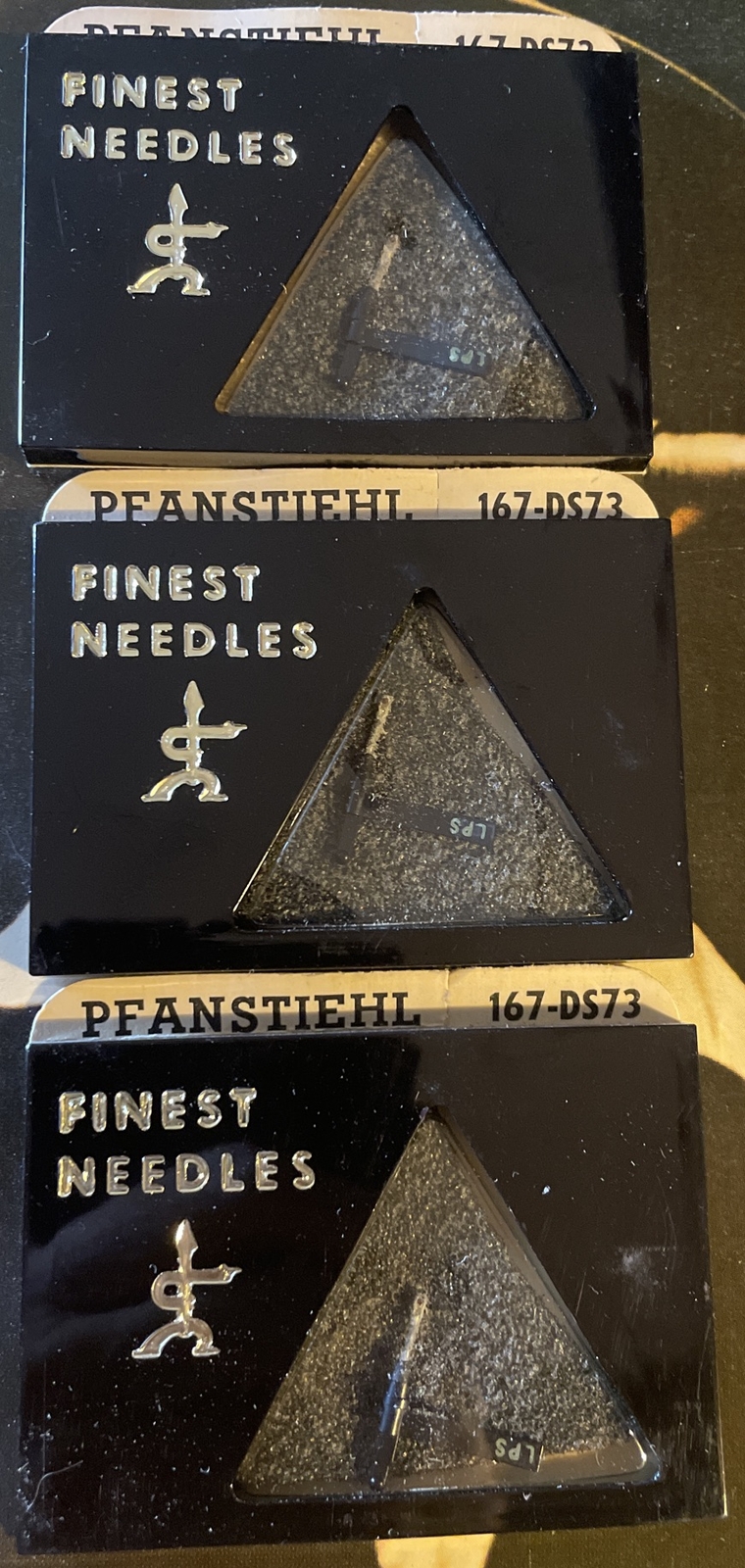 3 Ea. PHONOGRAPH NEEDLES 167-DS73 for Astatic N79 in 379 381 383 615 621 623 625