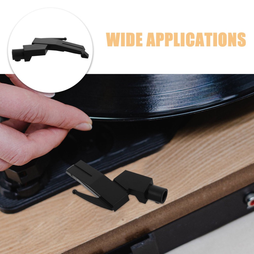 2 Pcs Record Needle Storage Holder Cartridge Bracket Phonograph Mount