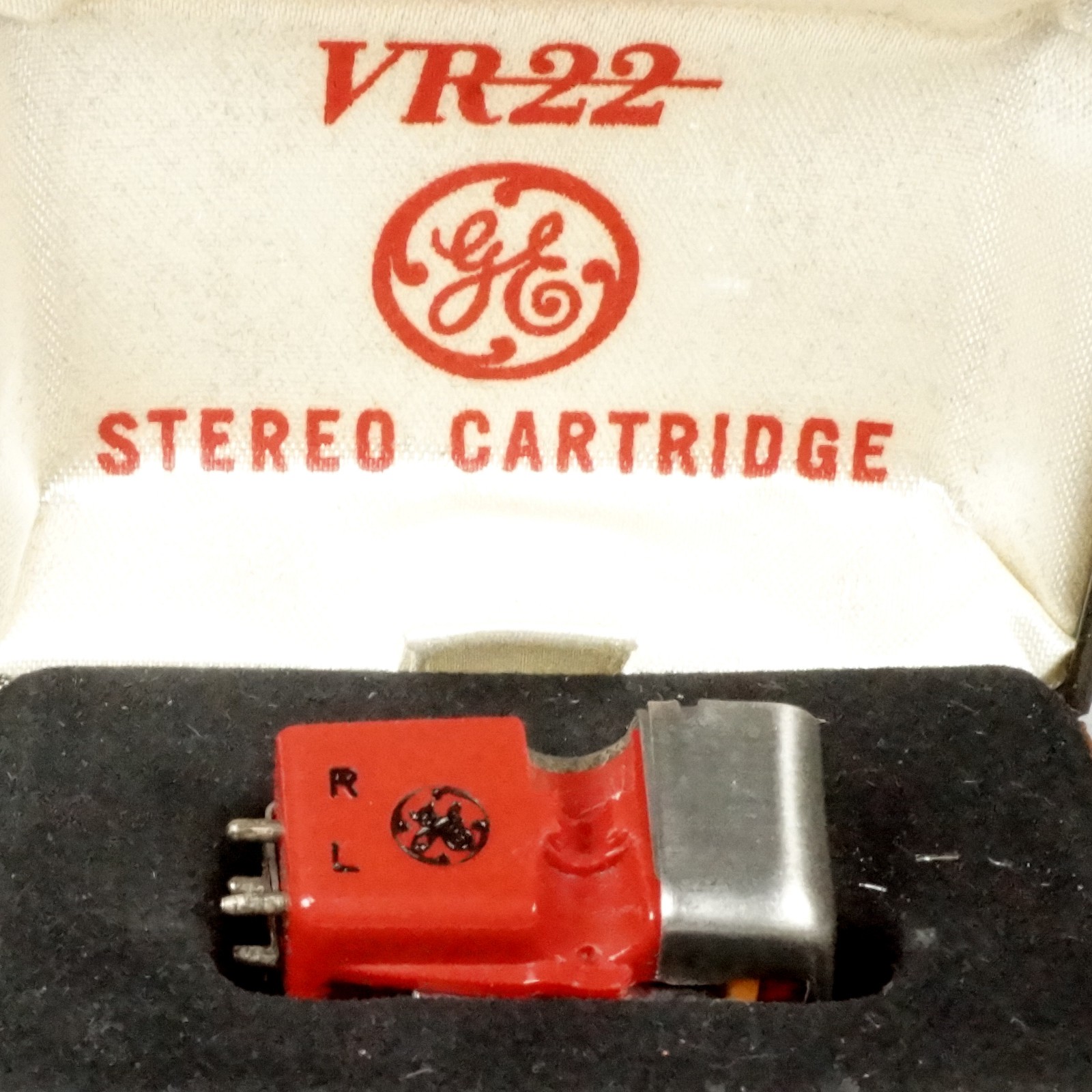 Tested General Electric GE VR-227 Stereo Cartridge Variable Reluctance Mint