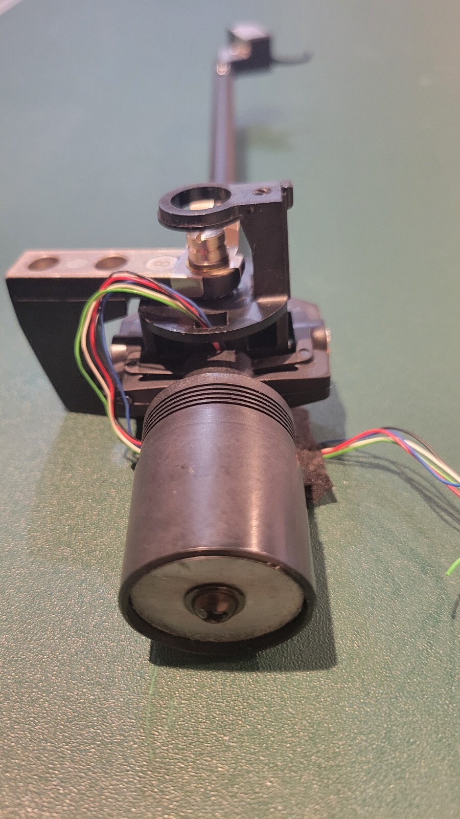 TECHNICS SL-BD22 TURNTABLE PARTS – TONE ARM ASSEMBLY NO STYLUS CARTIDGE/NEEDLE