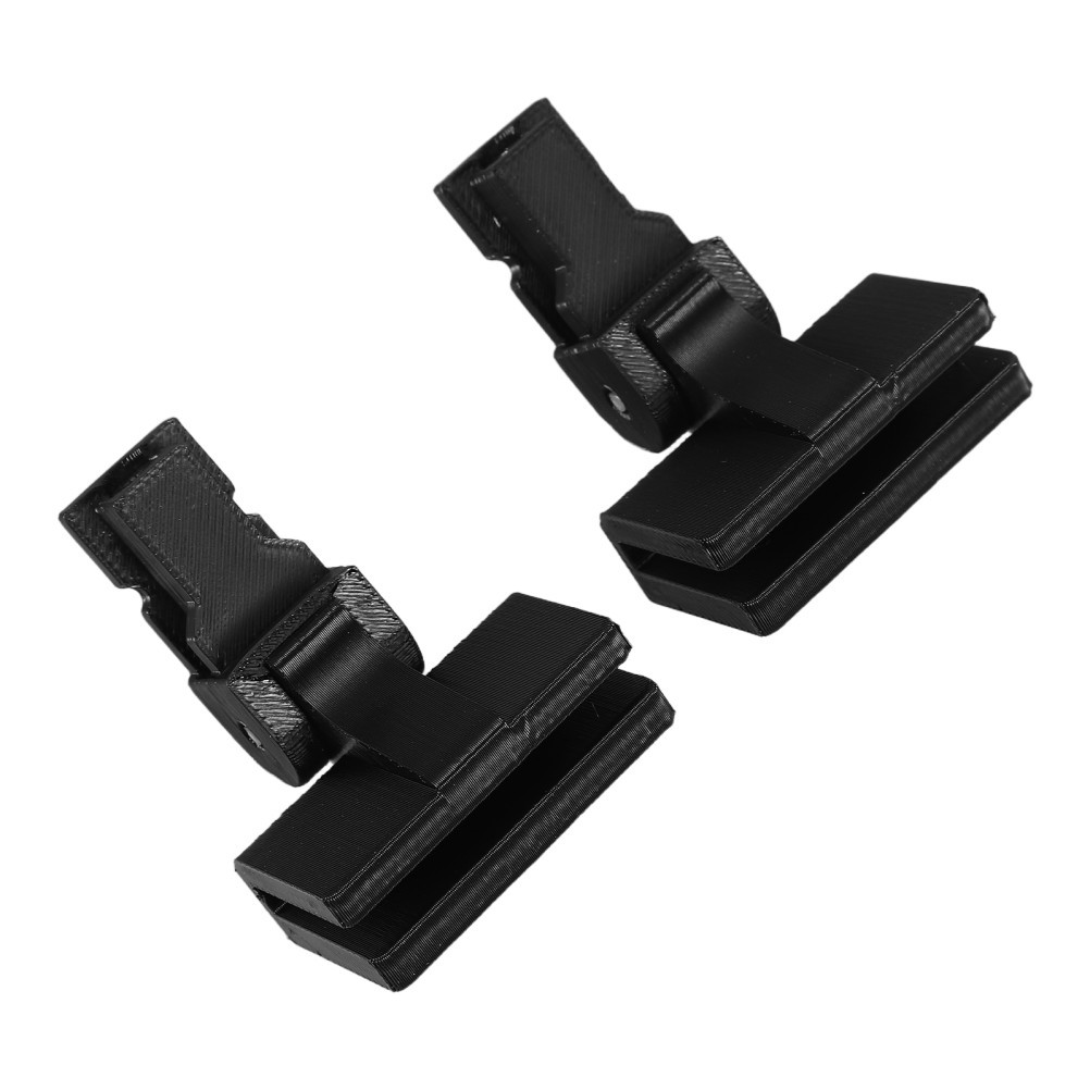 Durable Record Player Hinge Replacement Black Plastic Turntable Lid Accessories