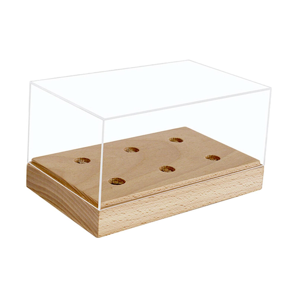 Vinyl Record Player Cartridge Cover Storage Box Phono Stand Protection Dust ++