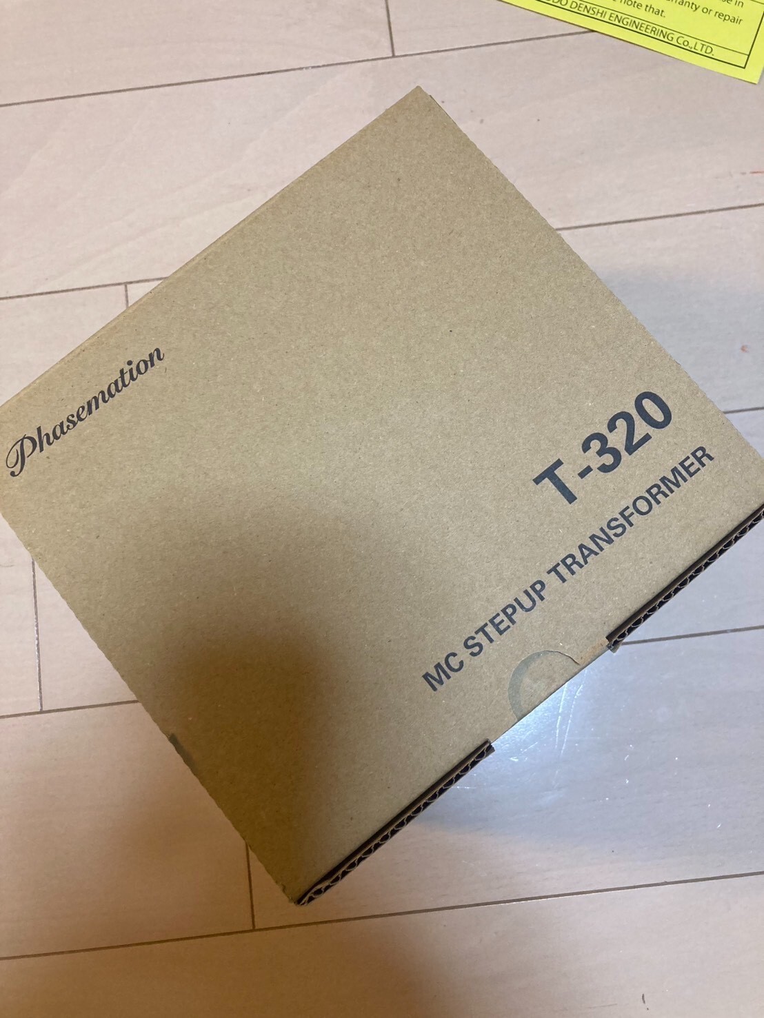 Phasemation T-320 MC Step-up Transformer for MC Stereo Cartridges New