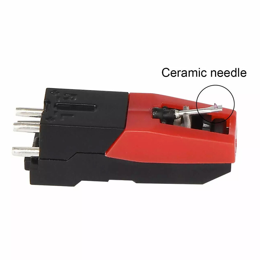 6x Turntable Phono Ceramic Cartridge with Stylus Needle for LP Record Player NEW
