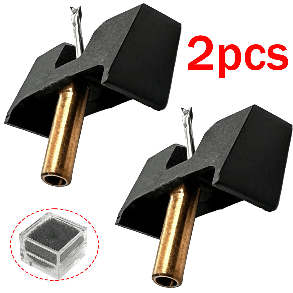 2pcs NEEDLE STYLUS for PICKERING PD07C PD07T DAT2 V15/AC2 V15/AT1 DAC2 4604-D7C