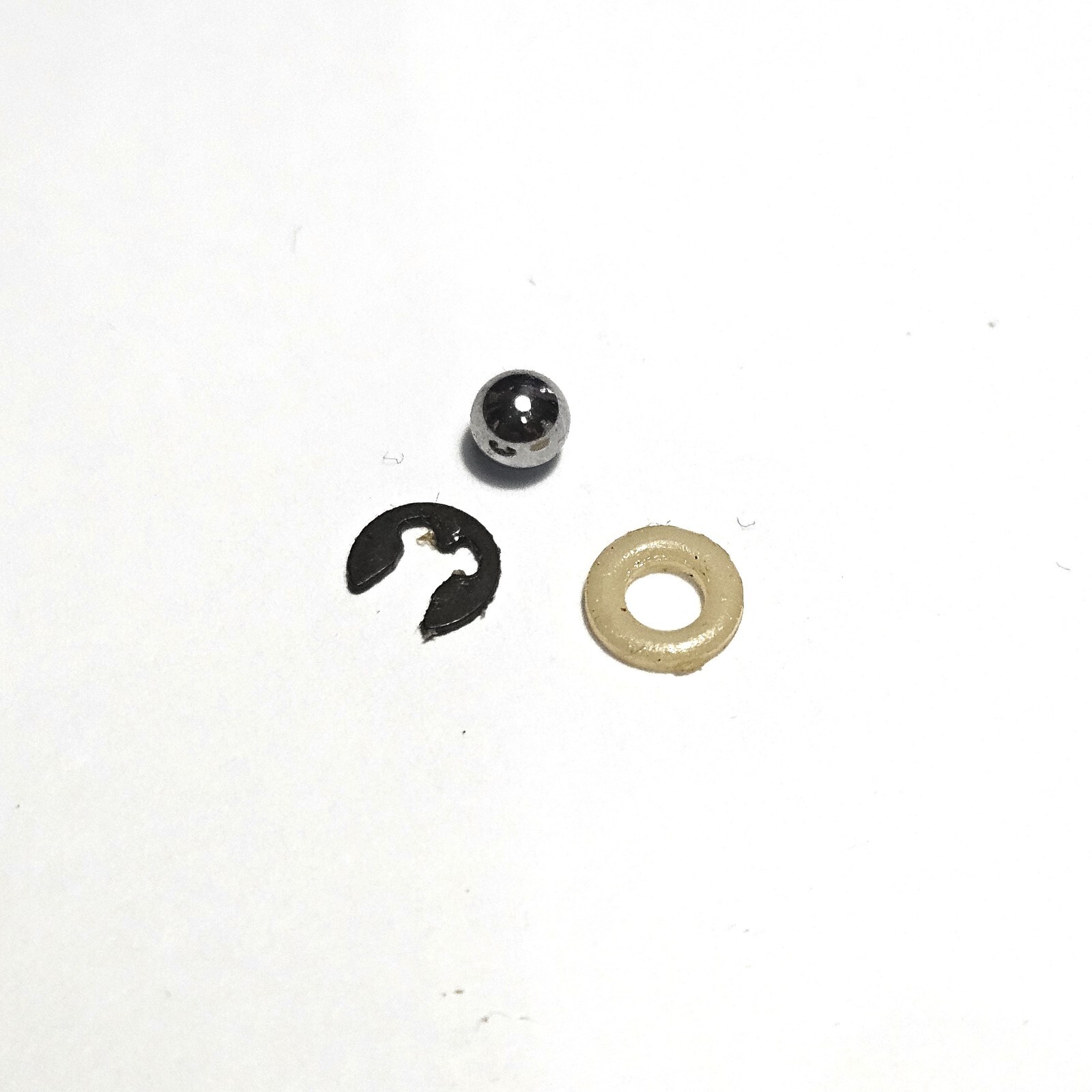 Dual 1211 1212 Turntable Parts Shut Off Slider Ball Bearing C Clip Washer