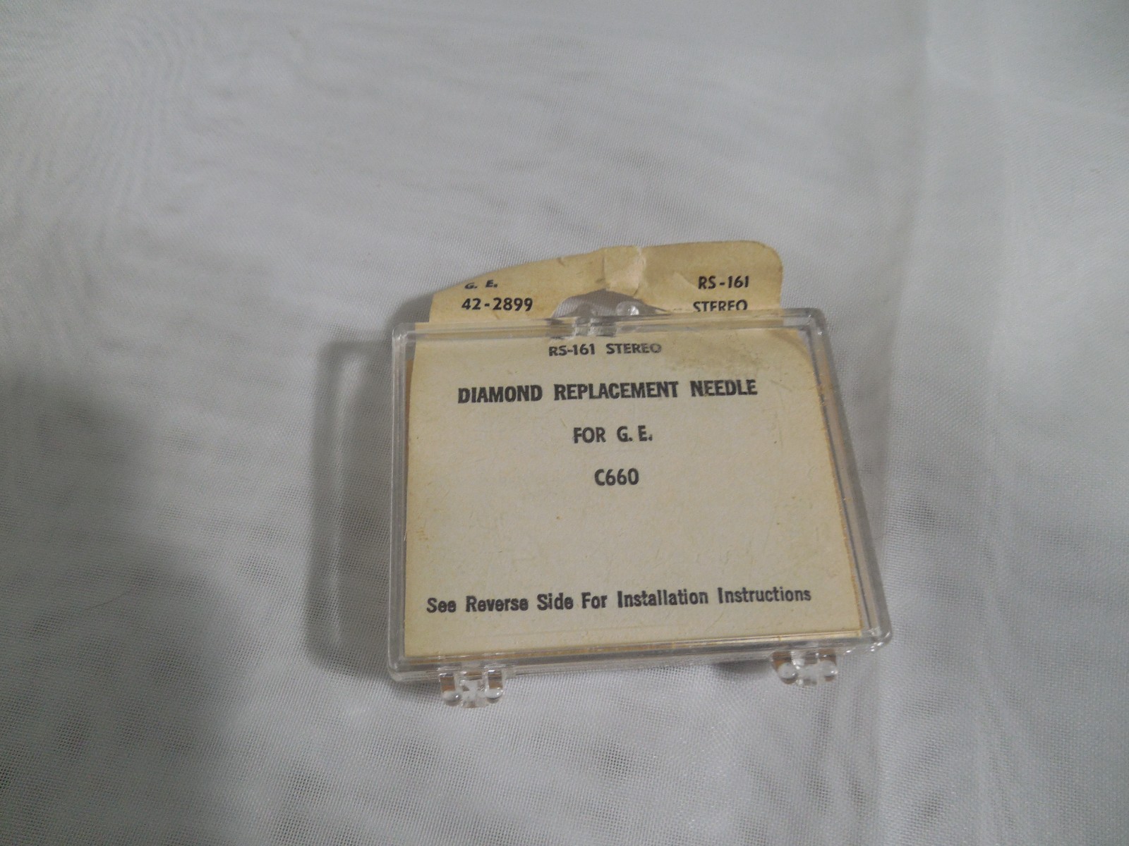 Realistic Diamond Stylus Replacement RECORD NEEDLE C-660 GE RS-161 Stereo