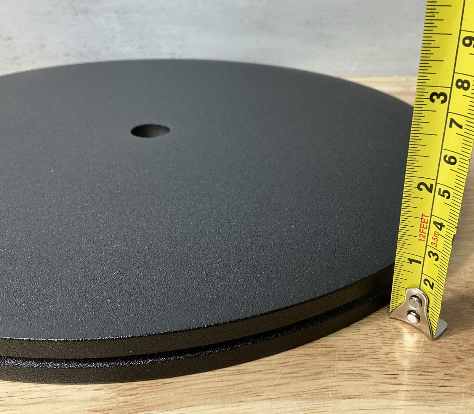 U-Turn Orbit Gen. 2 / Theory MDF Turntable Platter & Felt Mat – Chip On Bottom