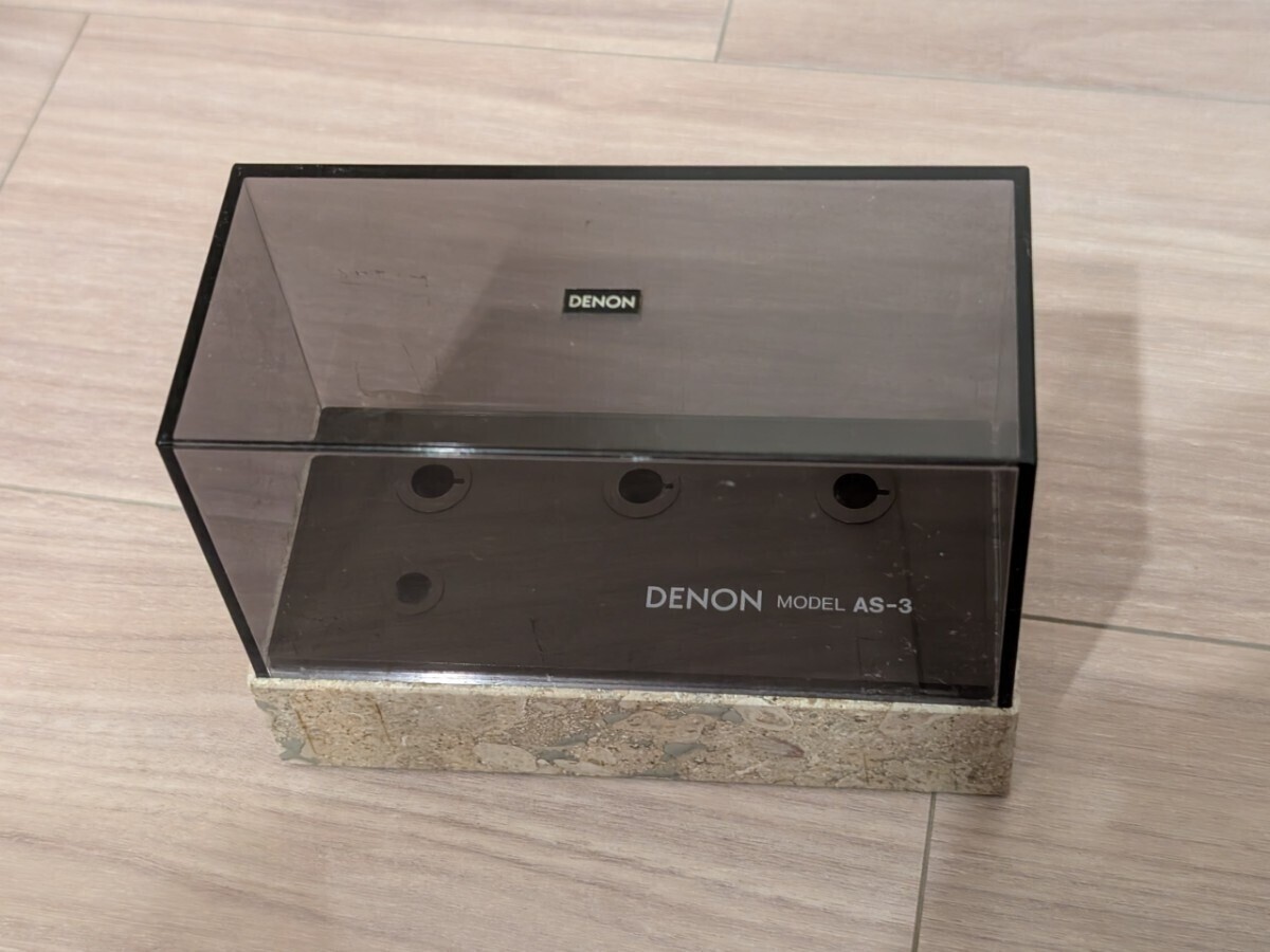 DENON AS-3 Headshell shell Cartridge Keeper Case Box Holder Good GP