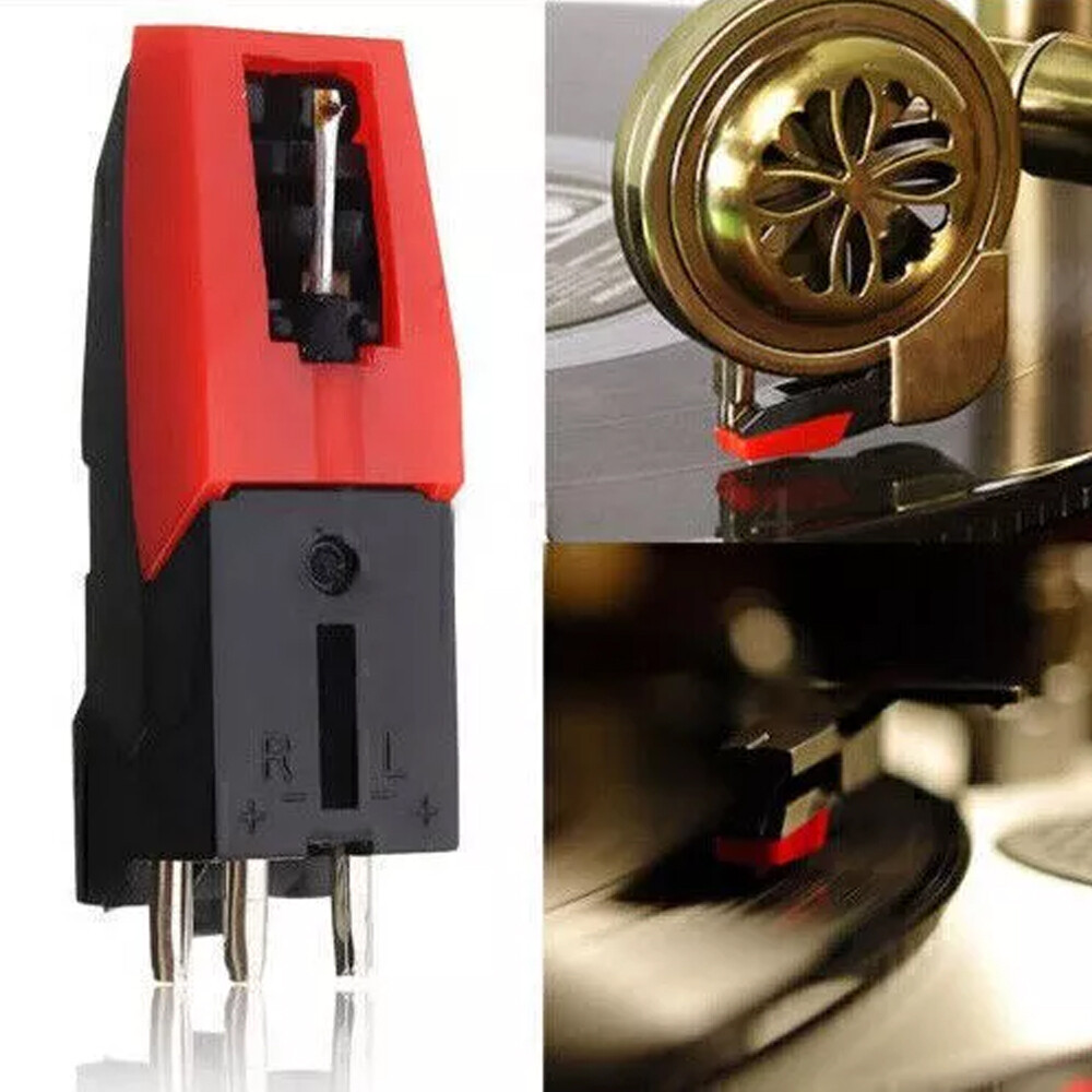 6x Turntable Phono Ceramic Cartridge with Stylus Needle for LP Record Player NEW