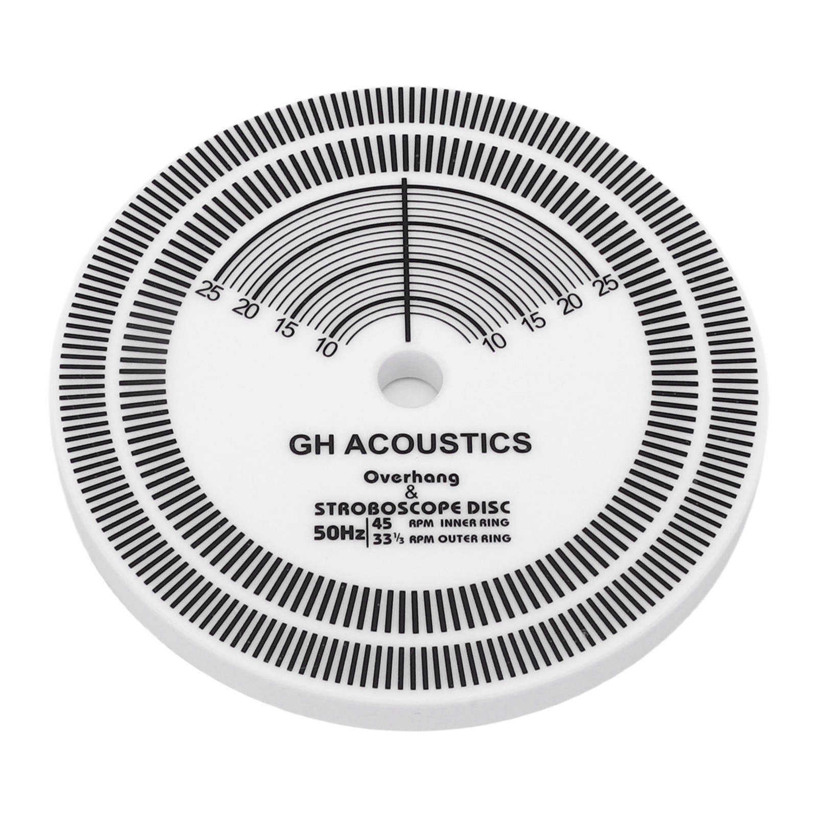 HiFi Turntable Strobe Disc Mat PVC Rotational Speed Detection Turntables Ca FLHV