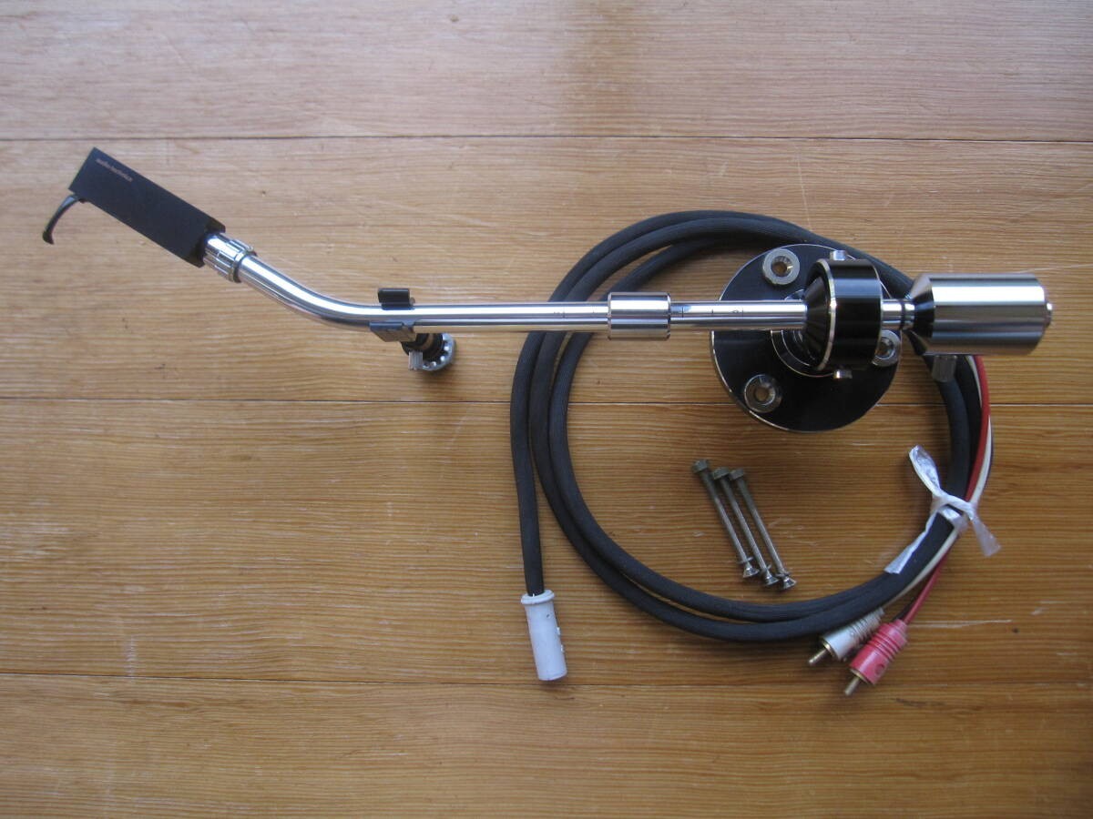 Tonearm With Headshell Cables Audio-Technica AT-1503II Tested Vintage Japan Used