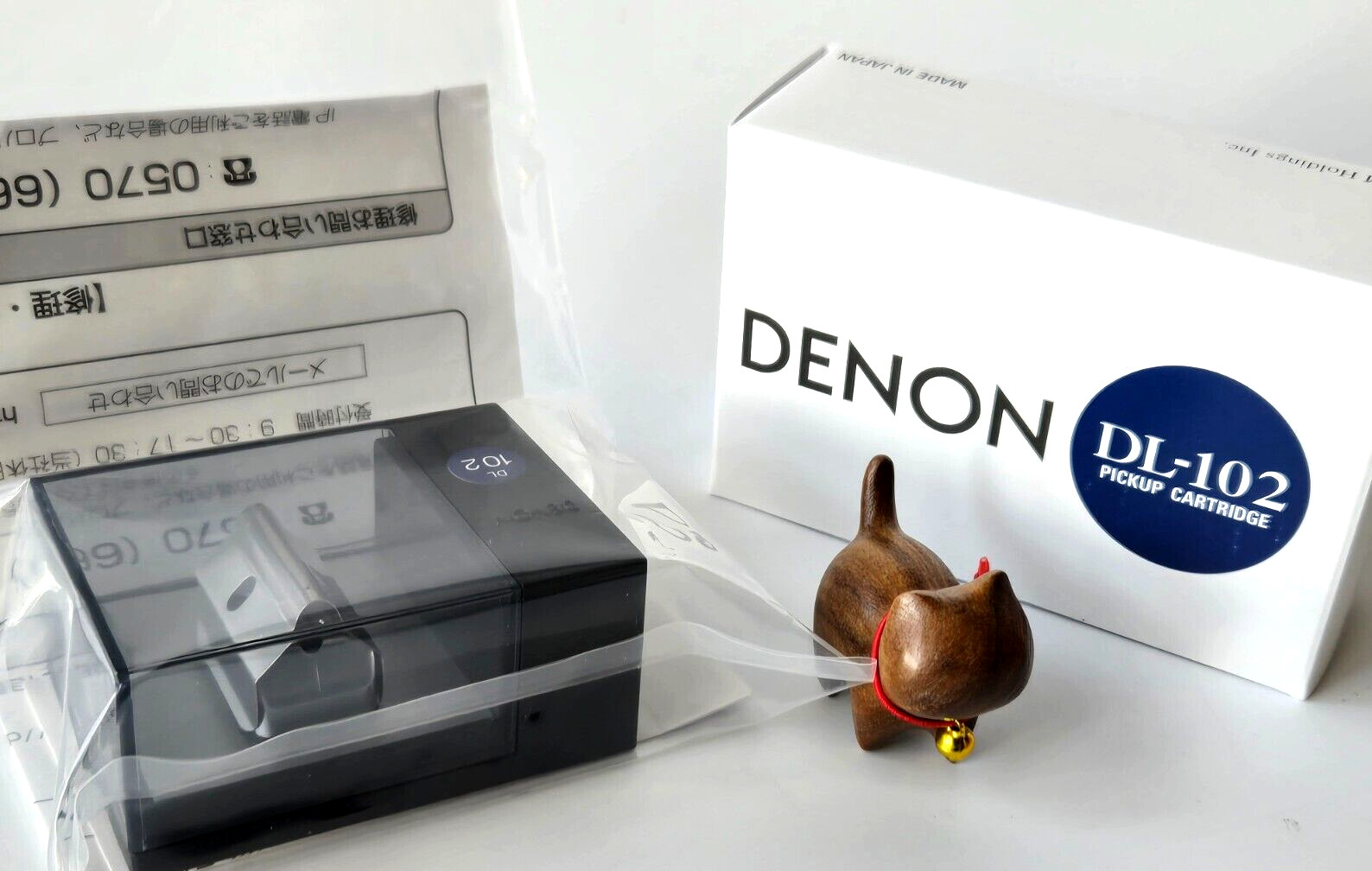 DENON DL-102 Mono Monaural MC type cartridge Record phonograph Needle stylus JP