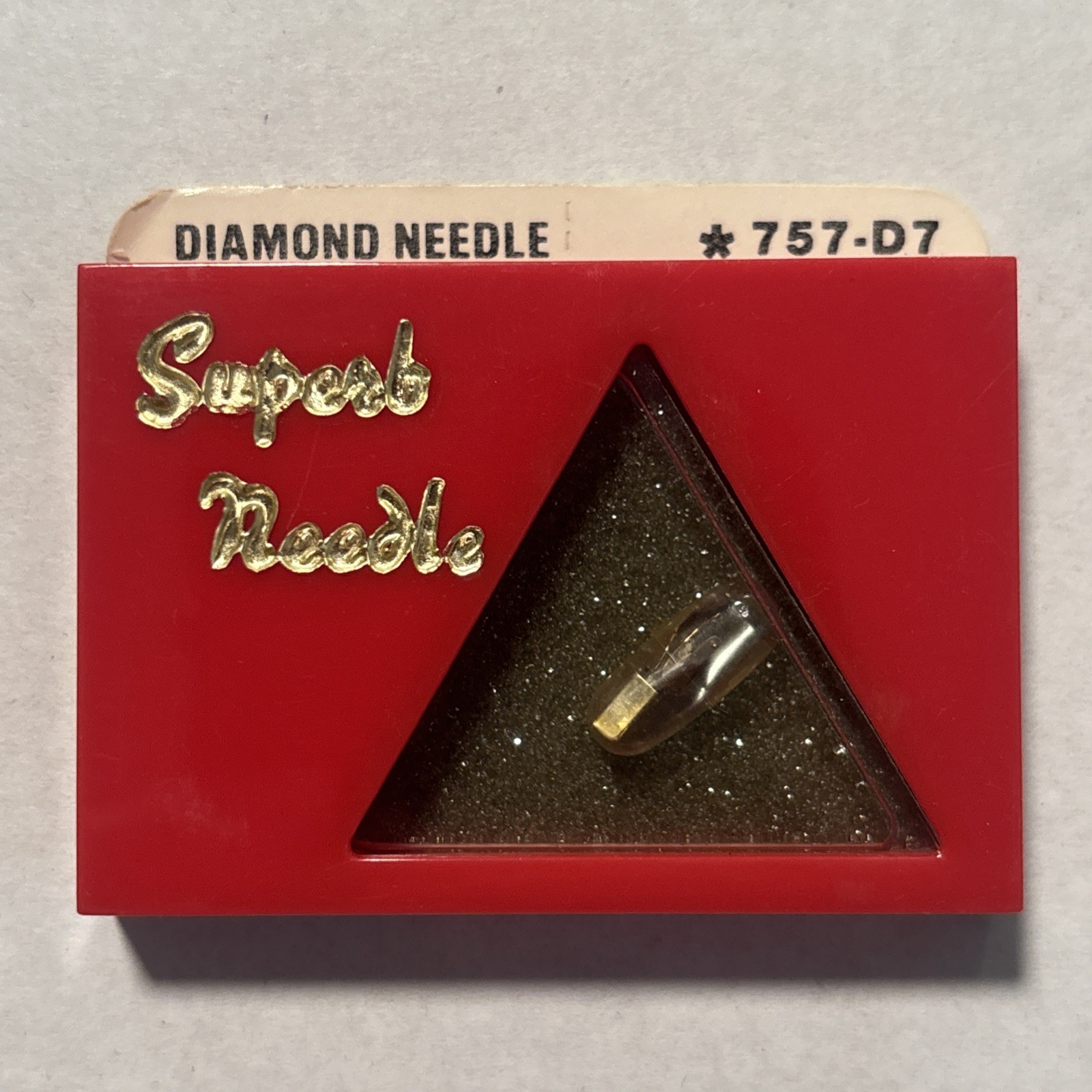 Pfanstiehl Superb 757-D7 Diamond Stylus Replaces SHURE N21D, N3D, N7D, N8D NOS