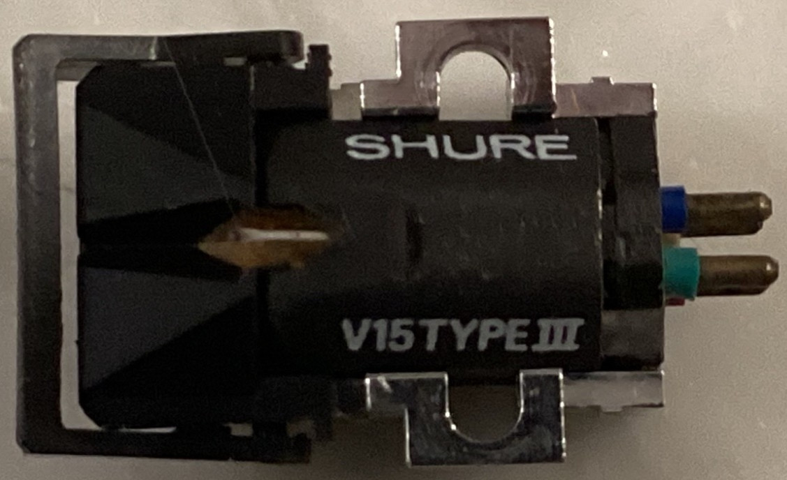 SHURE V15 TYPE III CARTRIDGE & GENUINE SHURE VN35E STYLUS IN SPECIAL CASE + BOX
