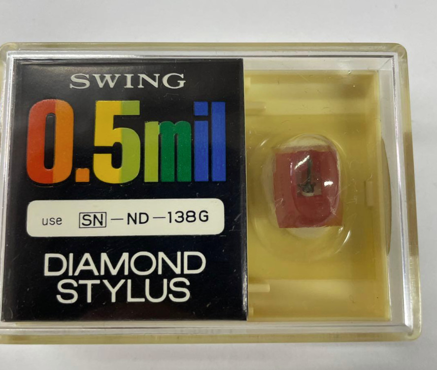 SWING SN-ND-138G DIAMOND STYLUS 0.5mil SONY ND-138G Replacement Needle