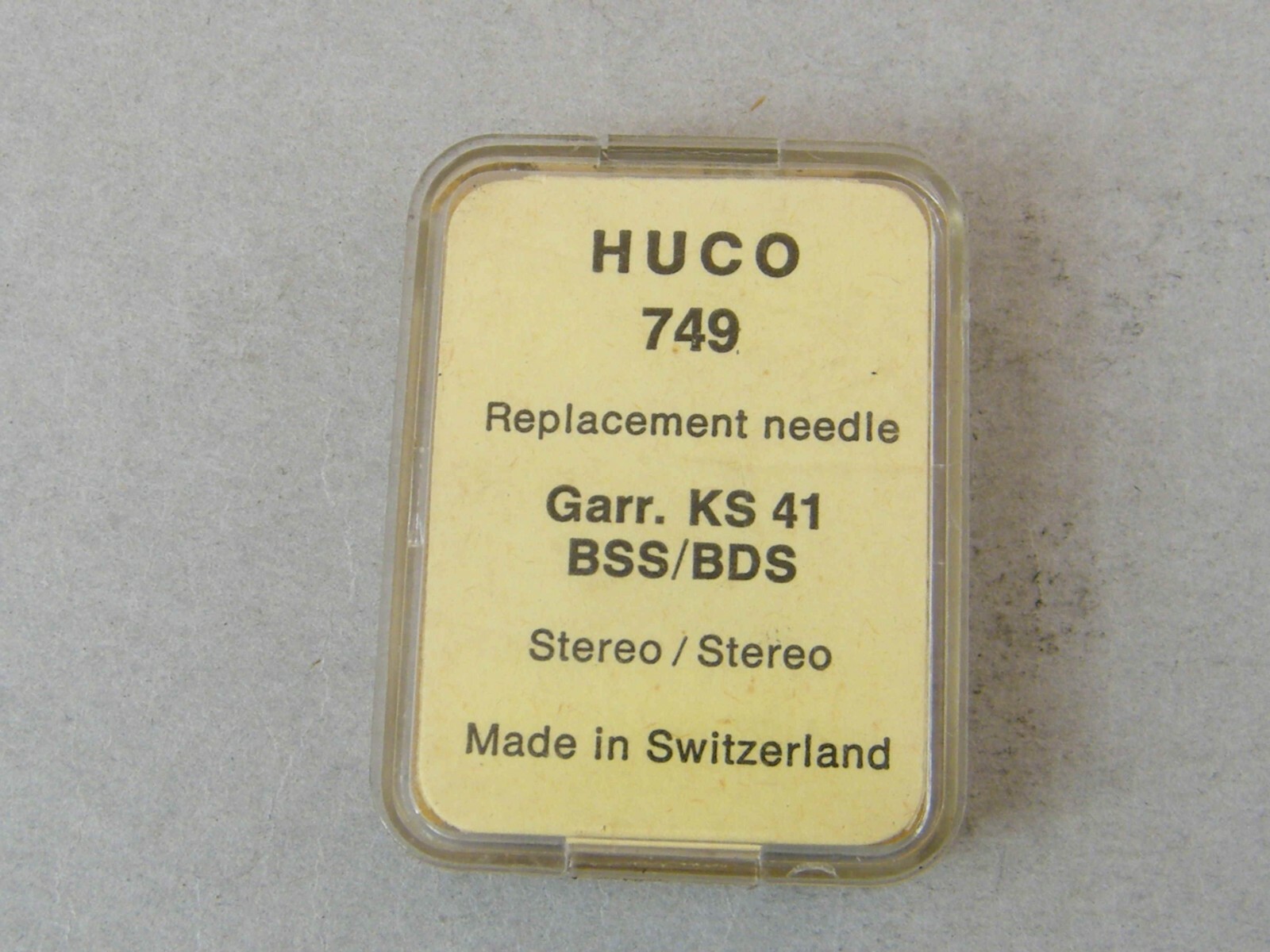 HUCO 749 TURNTABLE TIP FOR KS41 BSS BOS
