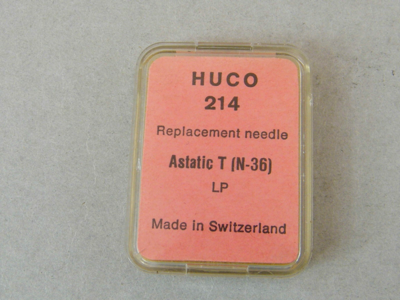 puntina giradischi huco 214 astatic T (n-36)