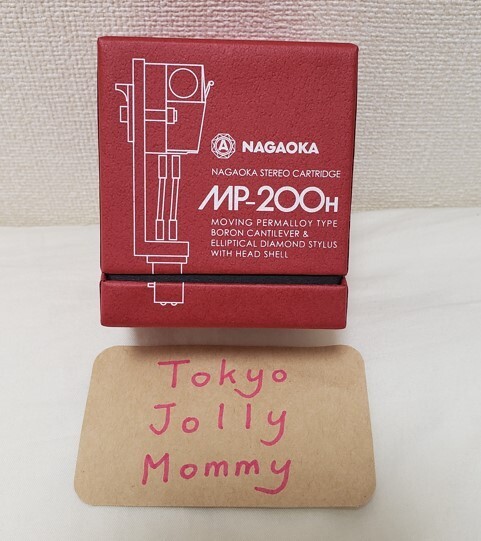 NAGAOKA MP200H MP Type Stereo Cartridge Elliptical Diamond Stylus with Headshell
