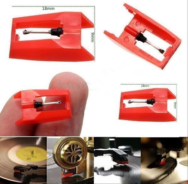 New Turntable Diamond Stylus Needle for LP Record Player Phono Ceramic Cartridge