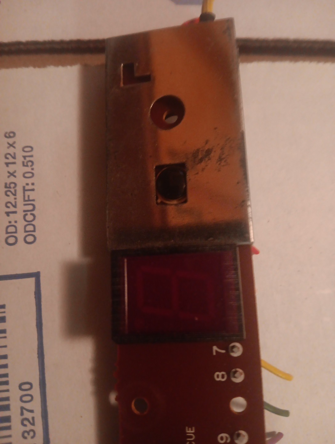 FISHER MT-9000 Microw SWITCH ASSEMBLY Tested Good