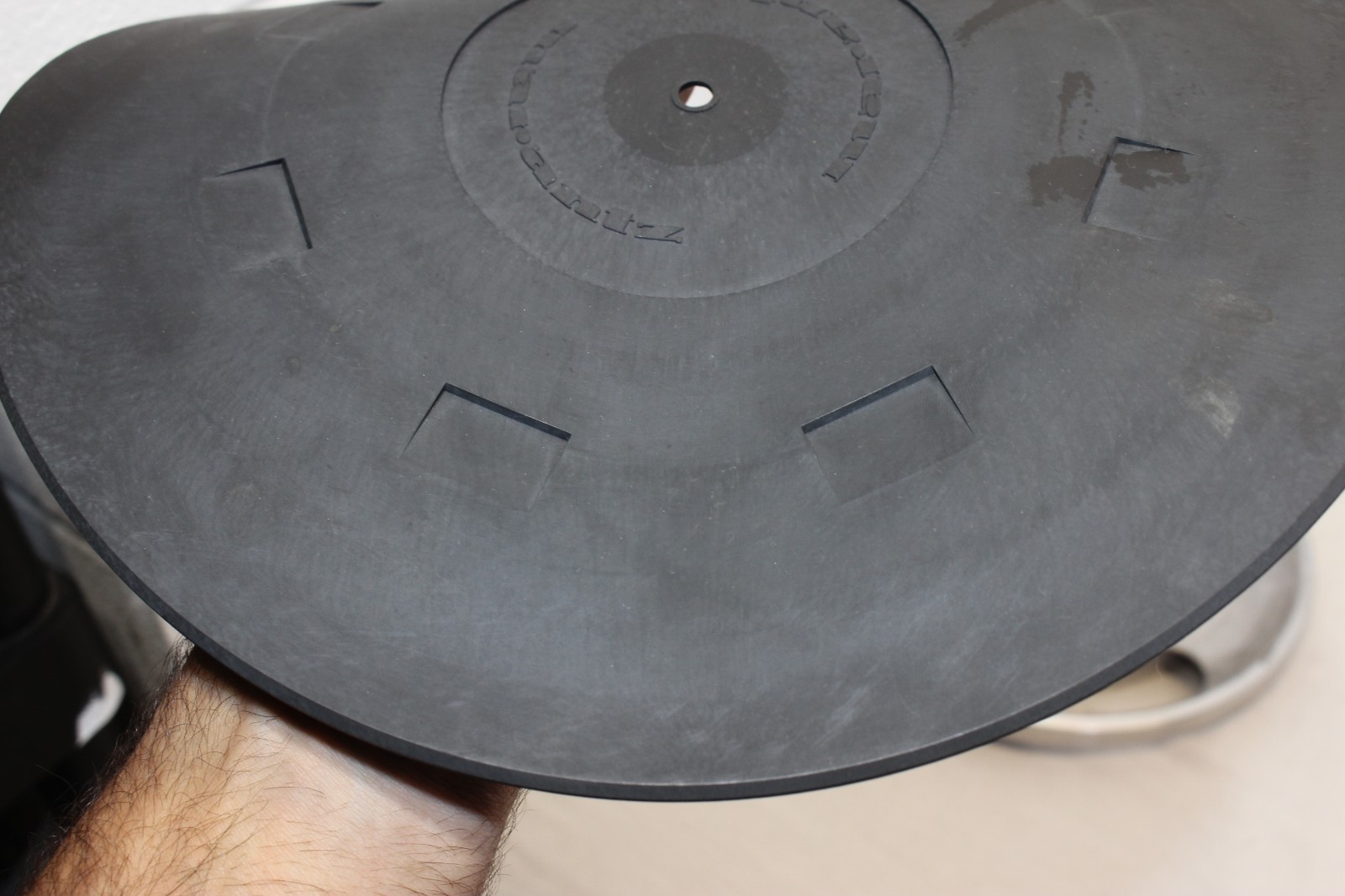 Marantz MRT-625 Replacement Turntable Aluminum Platter + Record Pad Belt Driven